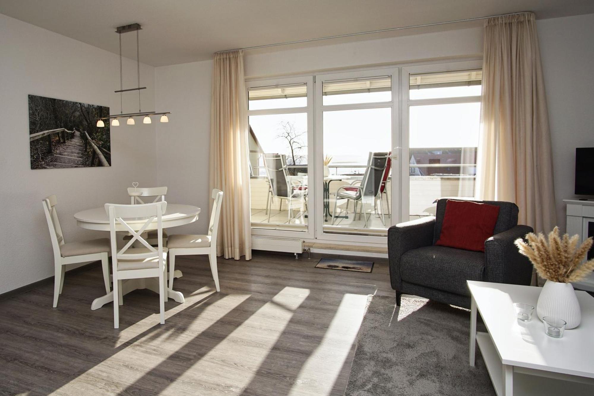 Hafenhaeuser Breege Fewo 05 - Balkon Kültér fotó