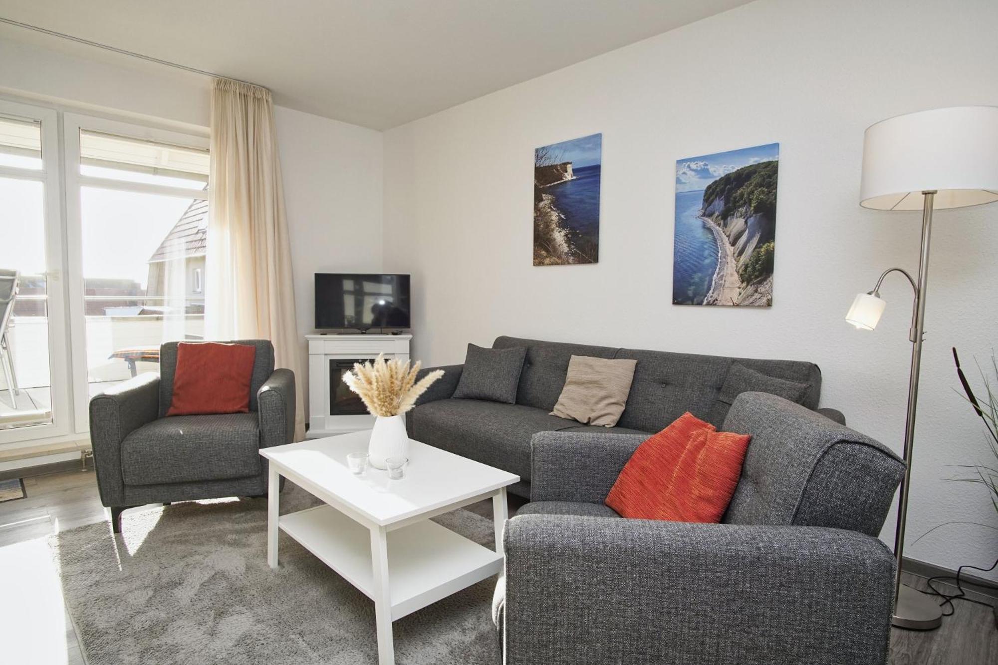 Hafenhaeuser Breege Fewo 05 - Balkon Kültér fotó