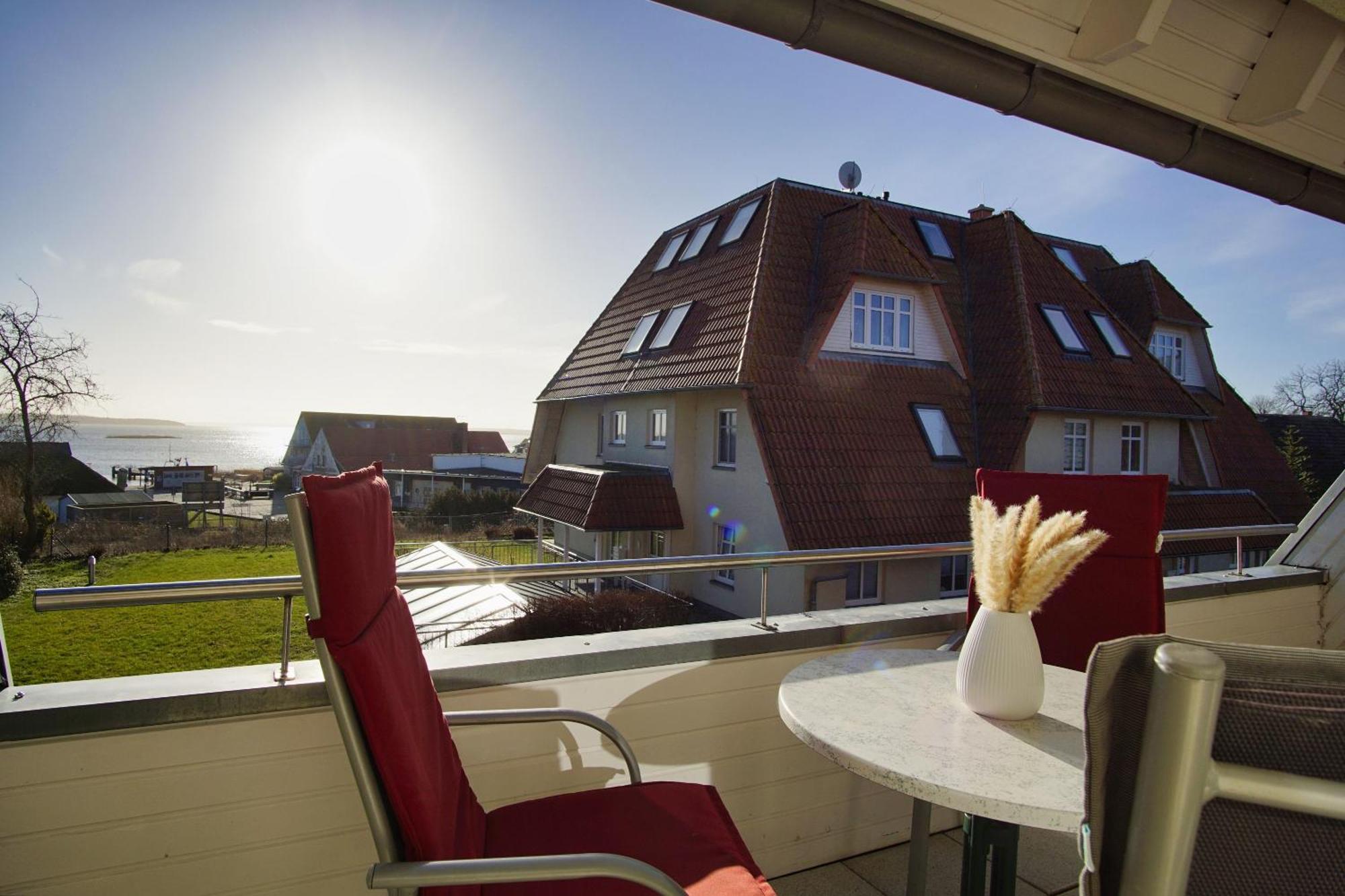 Hafenhaeuser Breege Fewo 05 - Balkon Kültér fotó