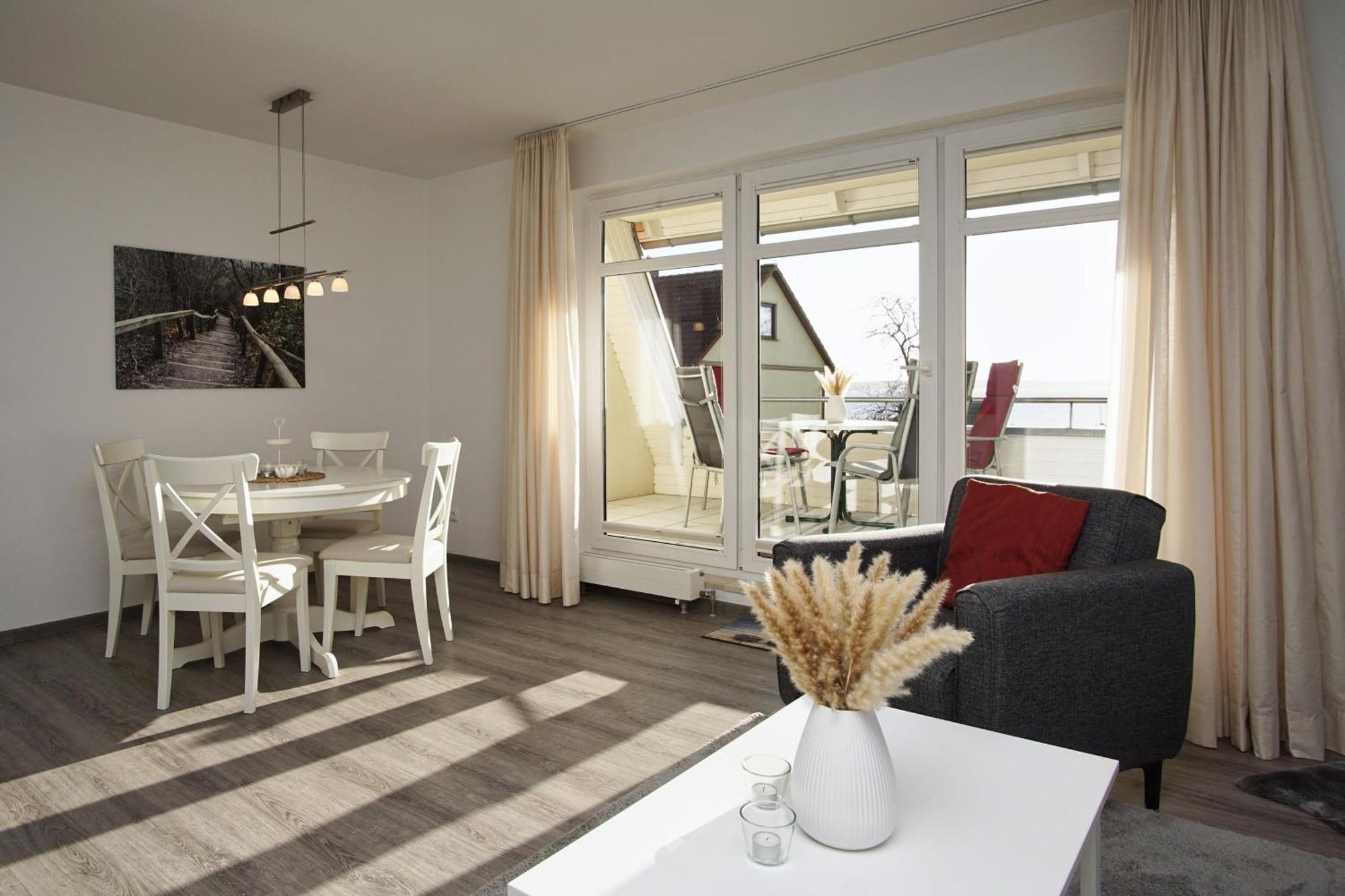 Hafenhaeuser Breege Fewo 05 - Balkon Kültér fotó