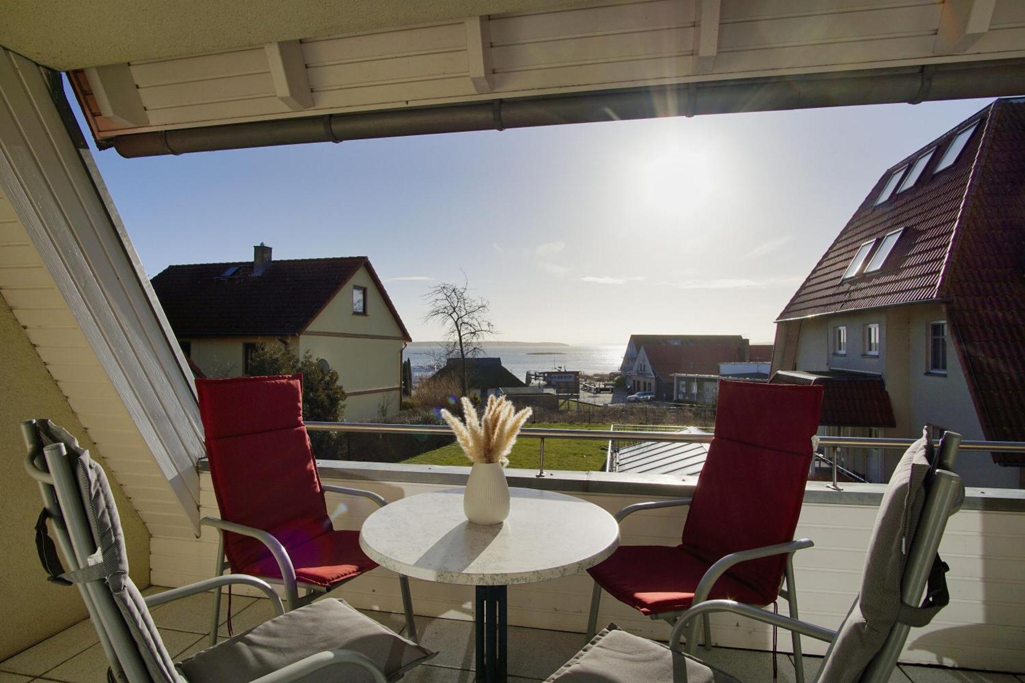 Hafenhaeuser Breege Fewo 05 - Balkon Kültér fotó